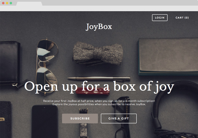Joybox Theme